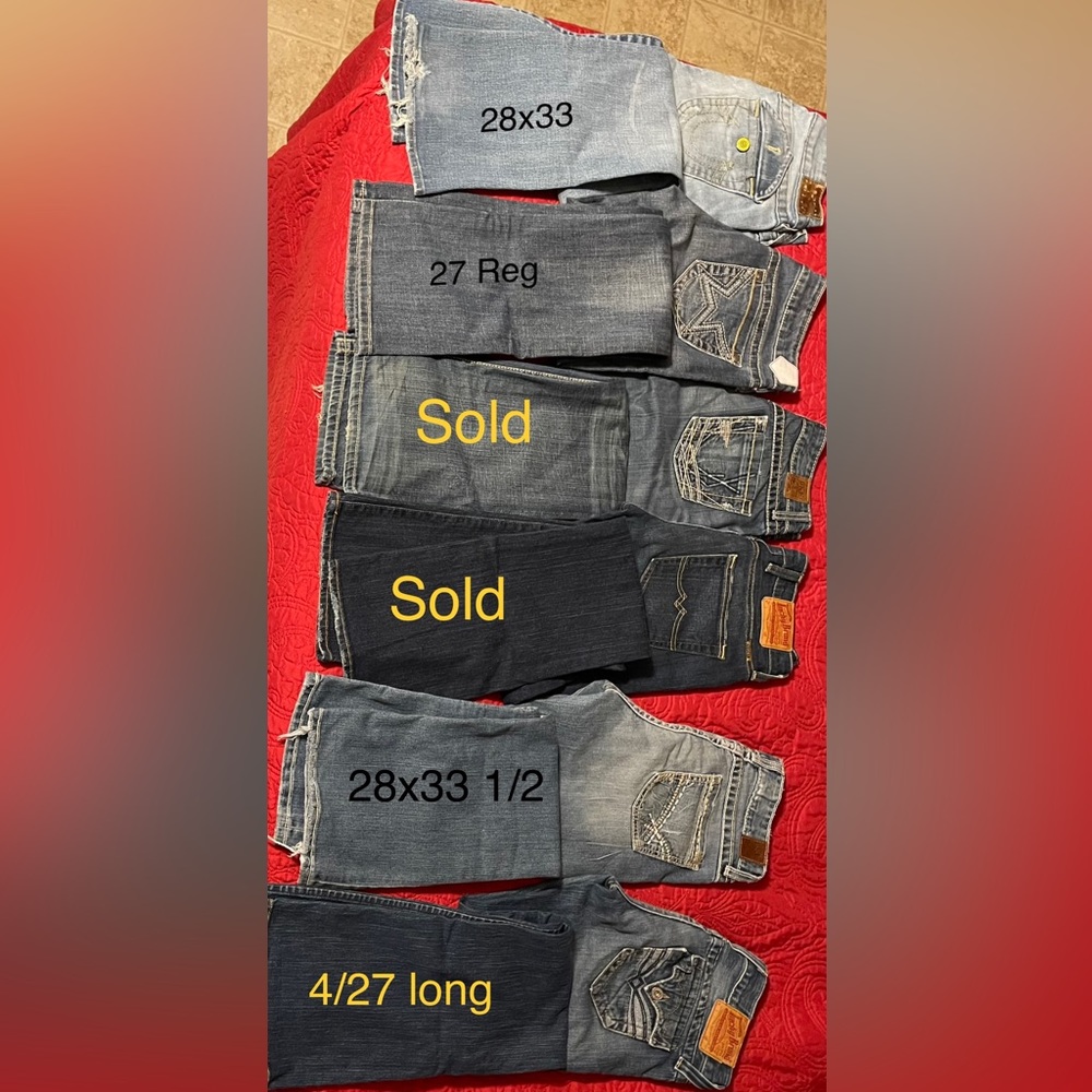 Women’s jeans size 26-28